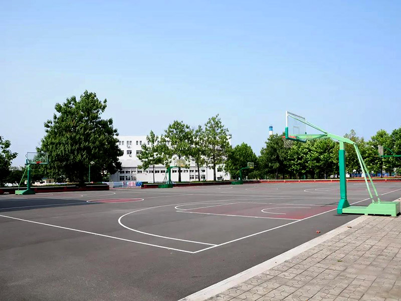 室外籃球場(chǎng)地面材料 室外籃球場(chǎng)地面材料