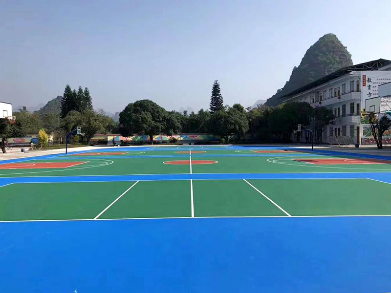 硅PU球場材料 硅PU球場材料